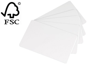 Evolis Paper Blank Cards - White