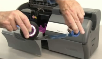 Zebra Printers | ZXP Series 7 Card Printer | How to Load Ribbon